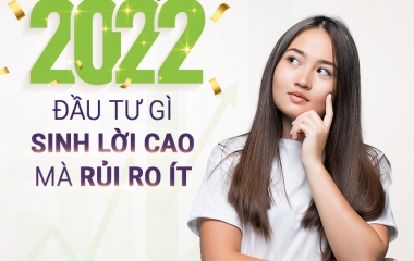 NĂM 2022, ĐẦU TƯ GÌ SINH LỜI CAO MÀ RỦI RO ÍT?
